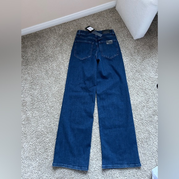 Rails Getty High Rise Wide Leg Dark Wash Jeans - Picture 4 of 4